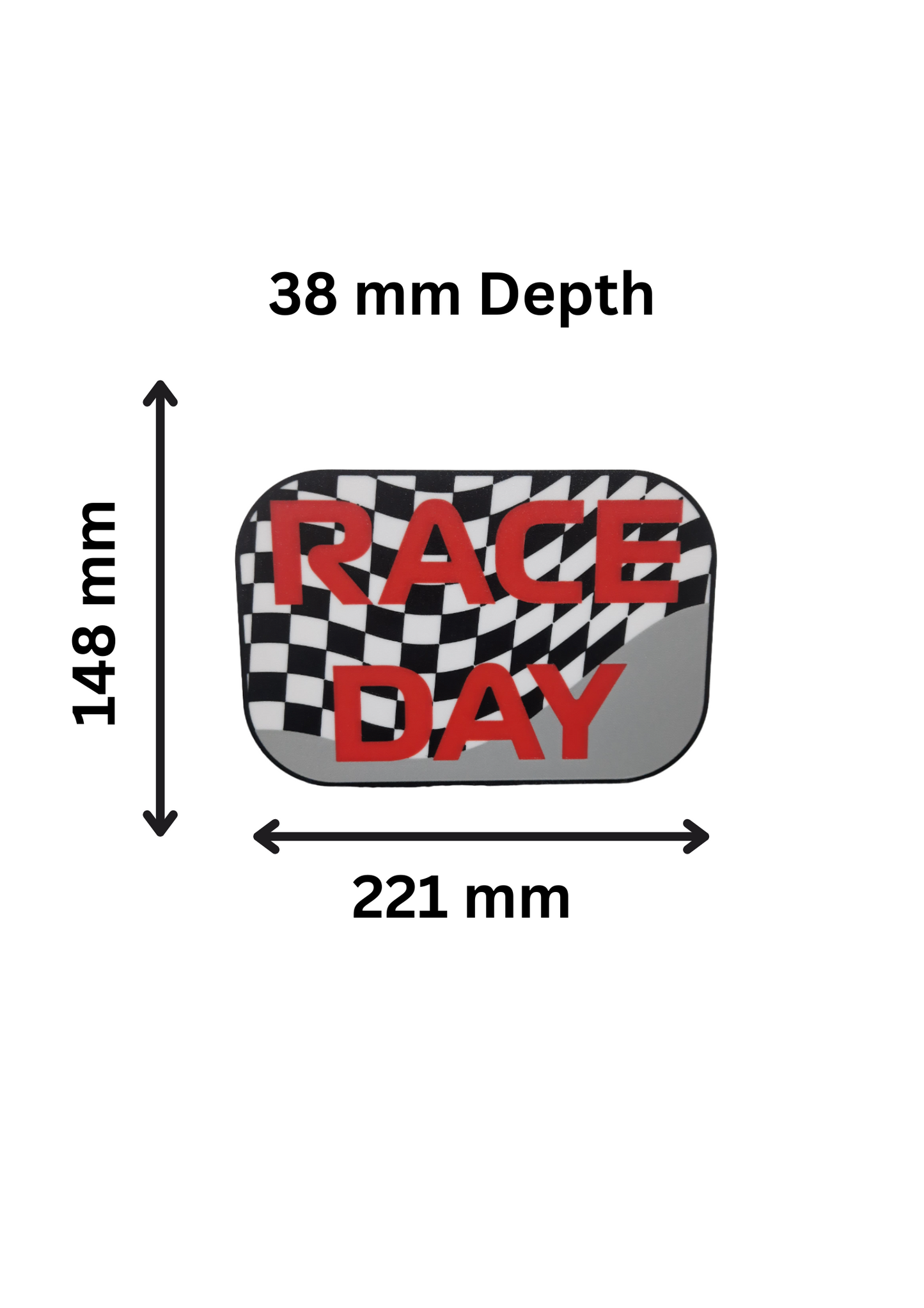 Race Day Lightbox - 3D Printed