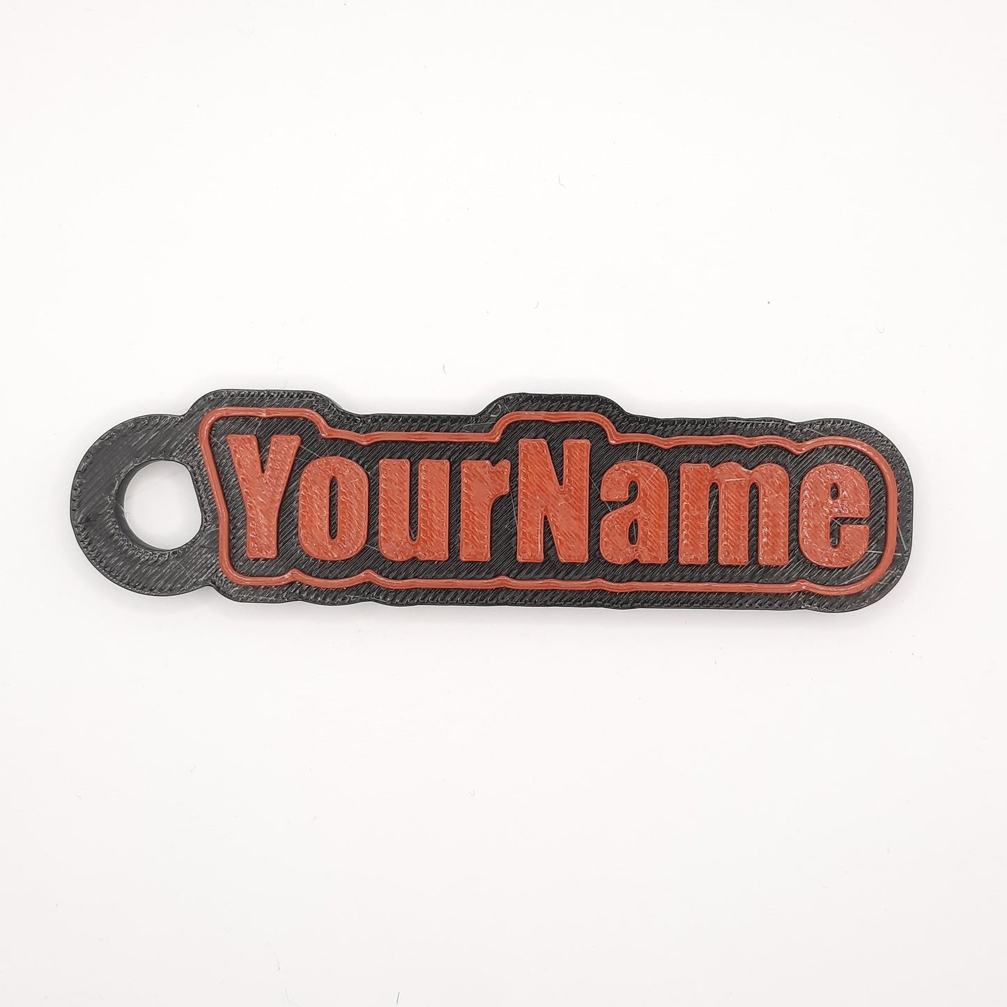 Custom Name Keychain - 3D Printed