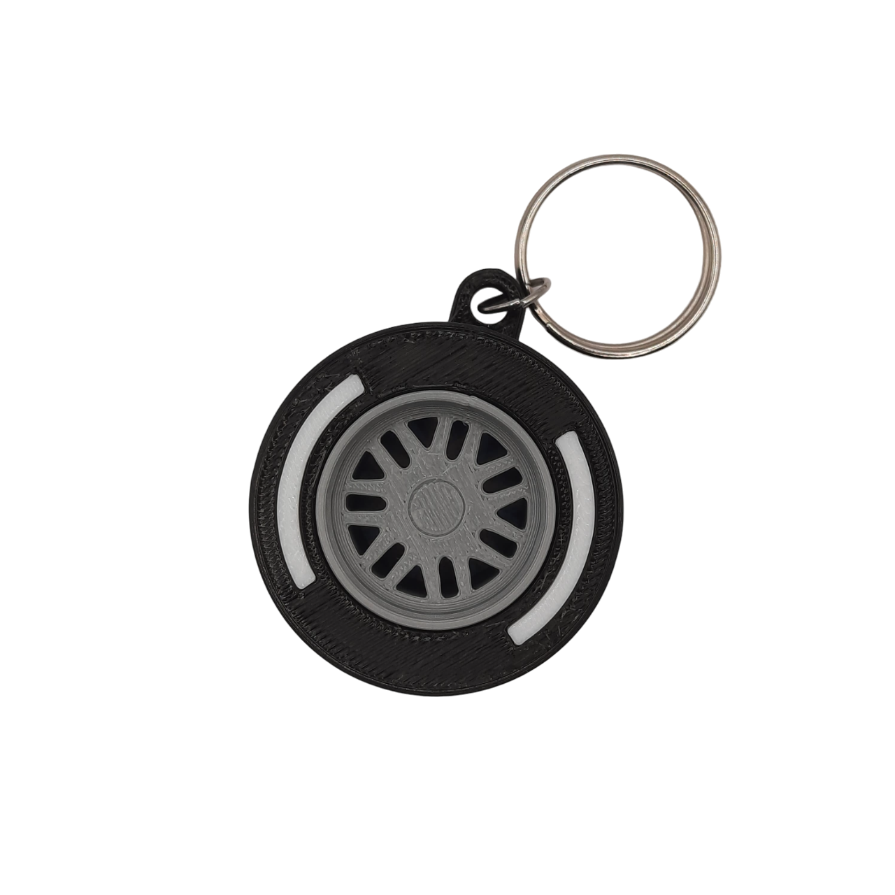 F1 Tyre Compound Inspired Keychain - 3D Printed