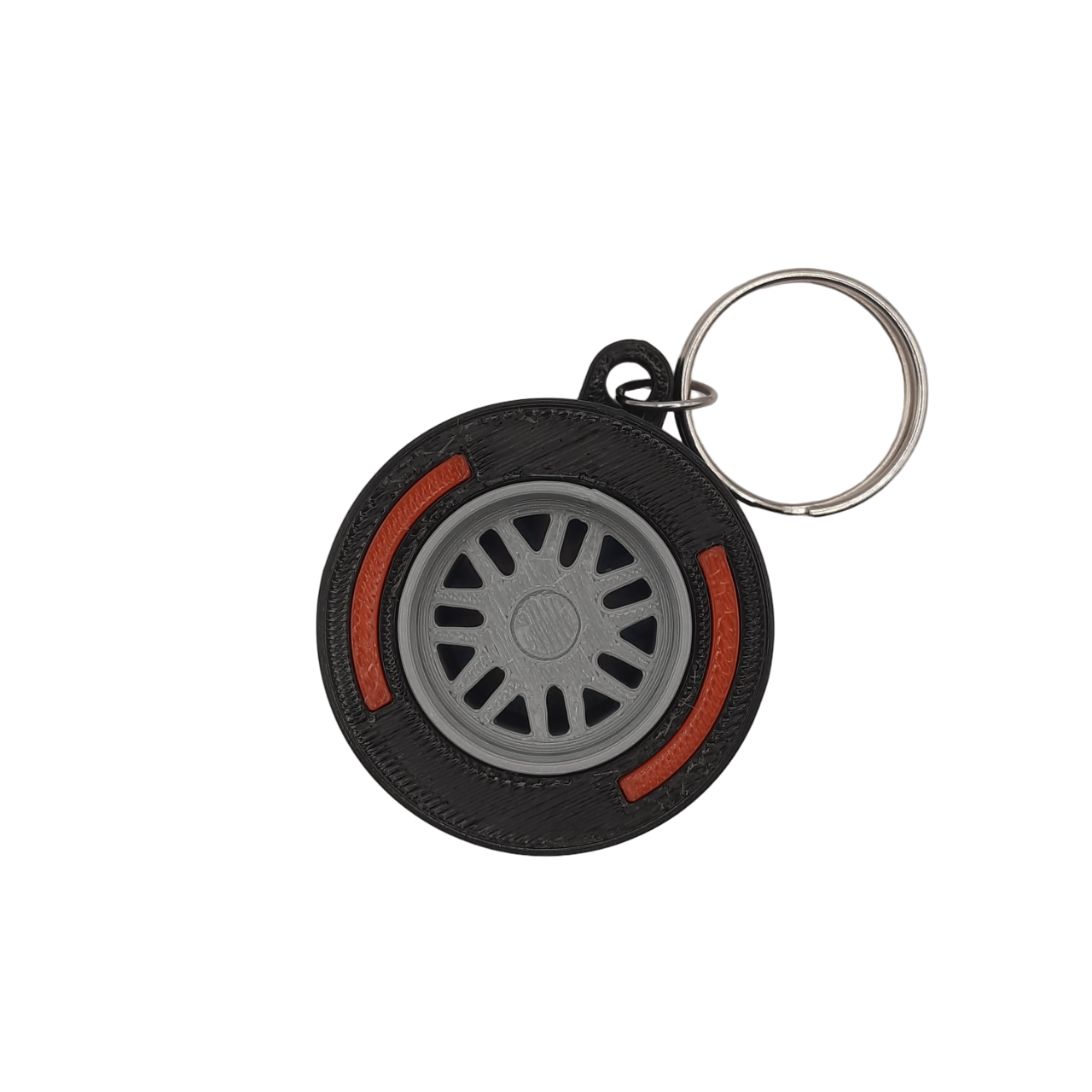 F1 Tyre Compound Inspired Keychain - 3D Printed