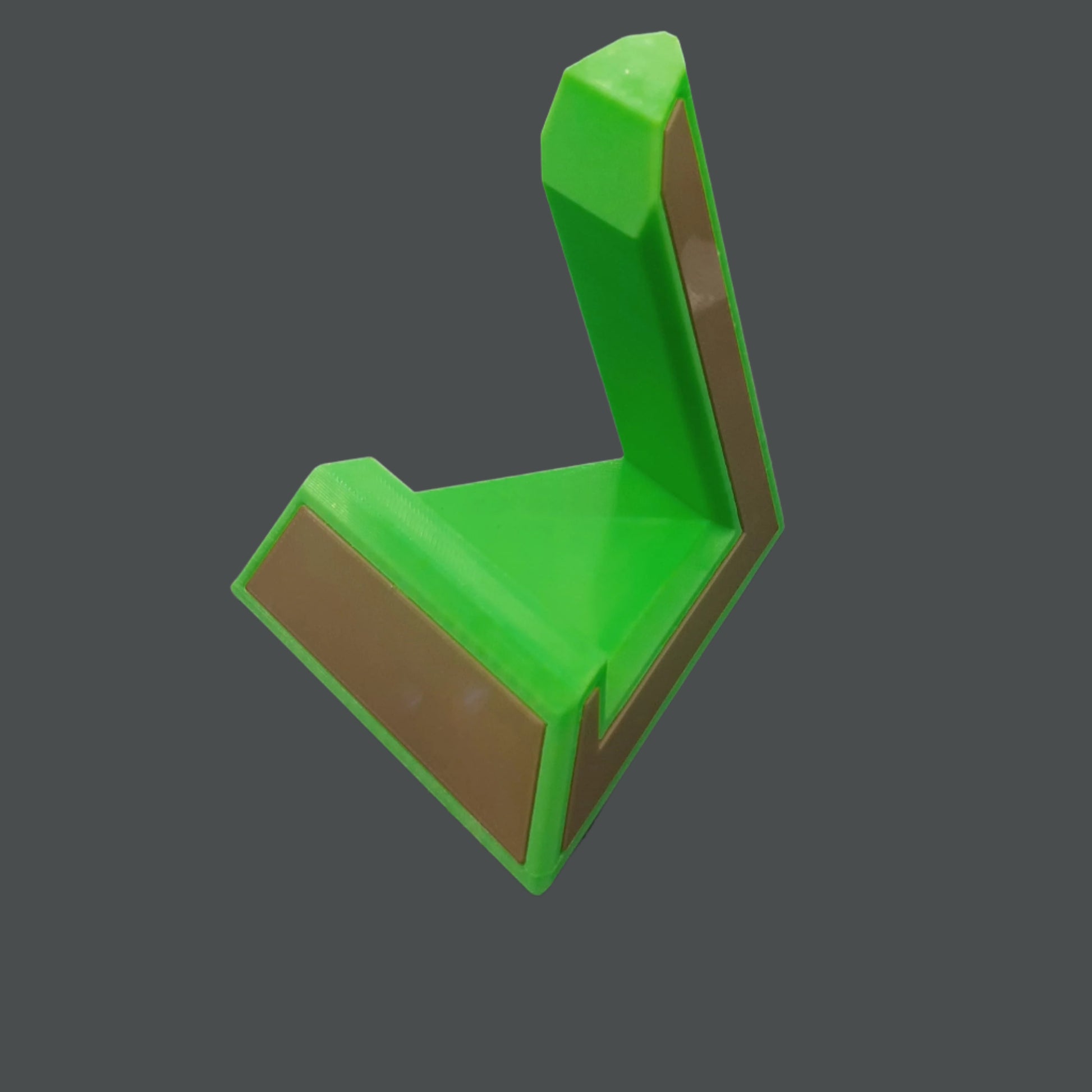 Green and Brown Card Stand