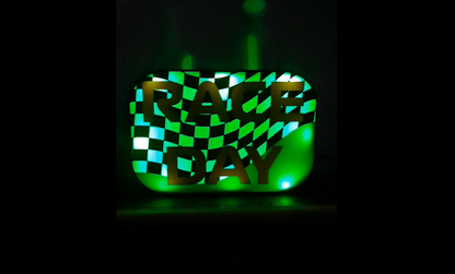 Race Day Lightbox - 3D Printed